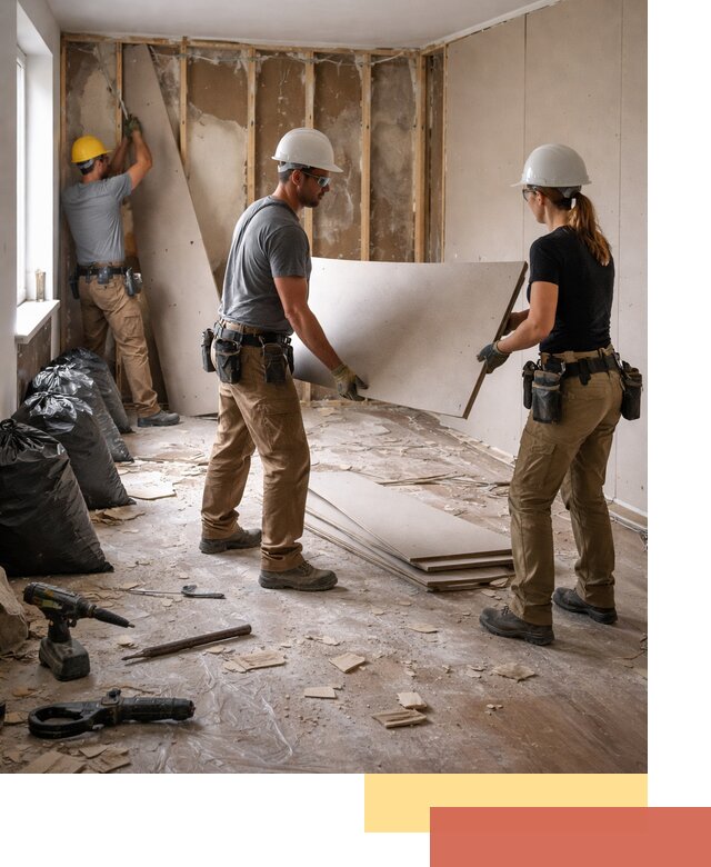 Демонтаж стеновых панелей в Сарапуле быстро и аккуратно