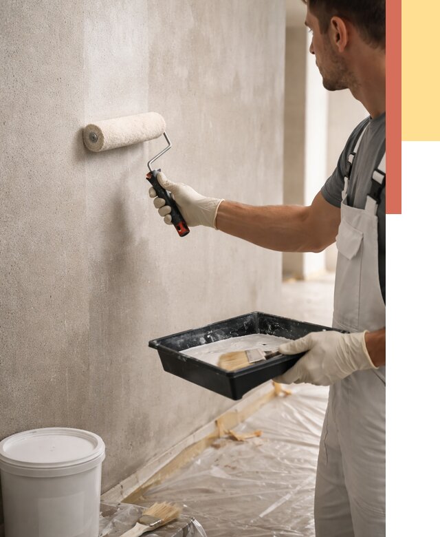 Грунтовка стен в Сарапуле от 2271 руб. м2 — быстро, недорого, с материалом | ОТДЕЛОЧНИК-Срл