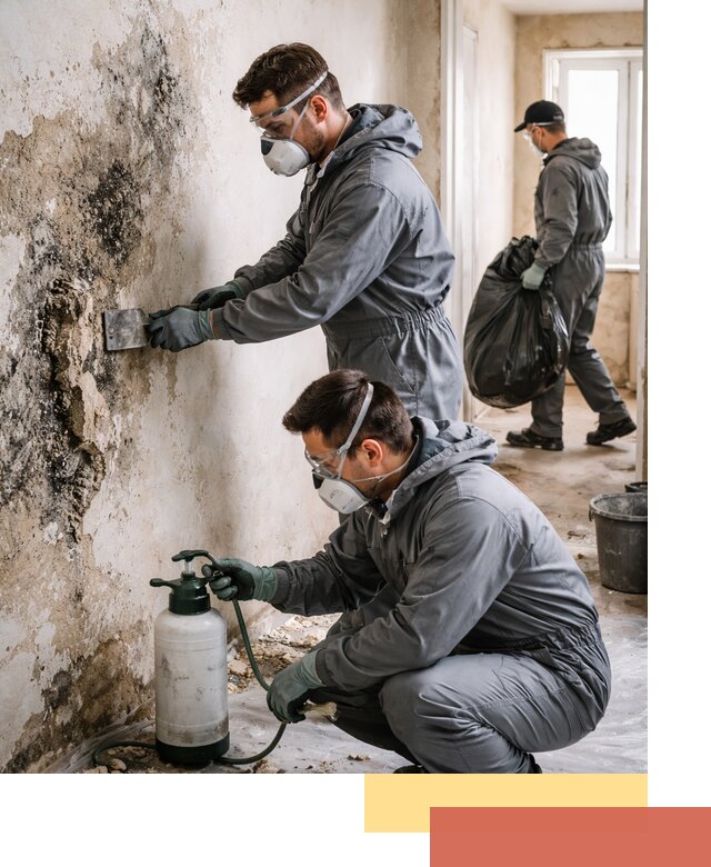 Удаление плесени со стен профессионально в Сарапуле