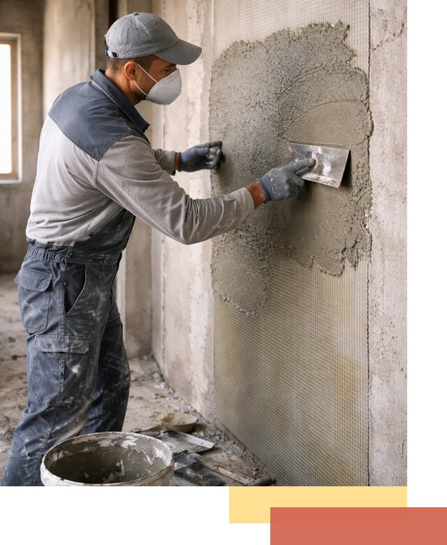 Штукатурка стен по сетке в Сарапуле под ключ качественно и быстро