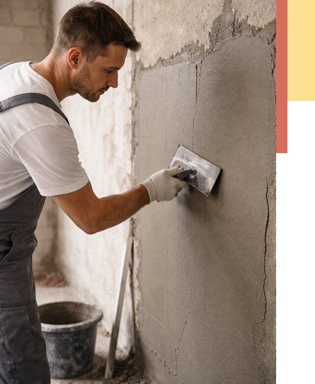 Штукатурка стен под плитку в Сарапуле от 4336 руб./м2 — выравнивание под плитку | ОТДЕЛОЧНИК-Срл