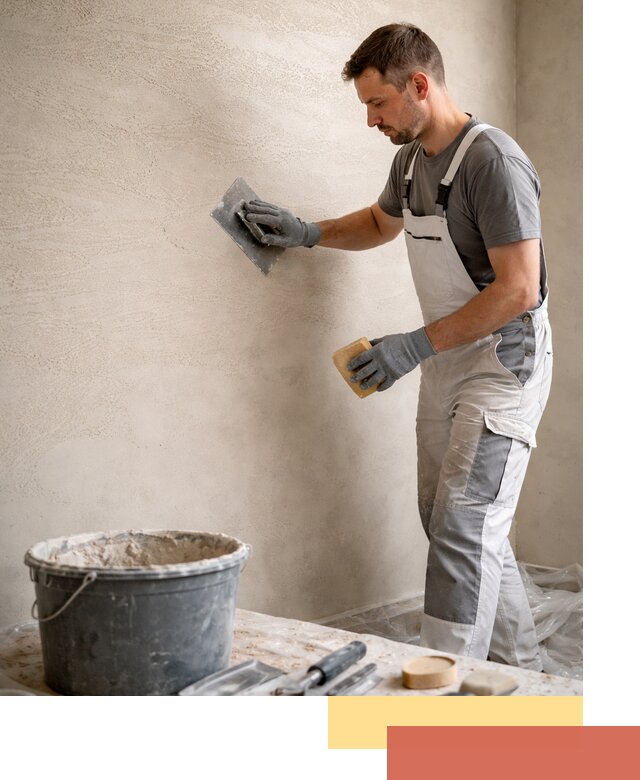 Декоративная штукатурка травертин в Сарапуле для стен и потолков