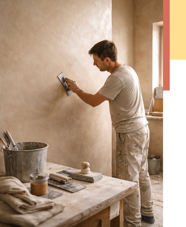 Марокканская штукатурка таделакт в Сарапуле под ключ от 4336 руб. | ОТДЕЛОЧНИК-Срл