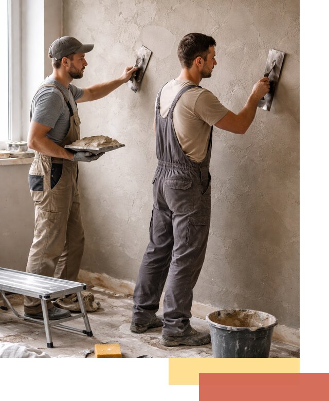 Ремонт декоративной штукатурки и восстановление фактуры в Сарапуле