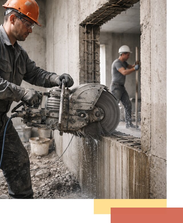 Алмазная резка проемов в Сарапуле быстро и точно