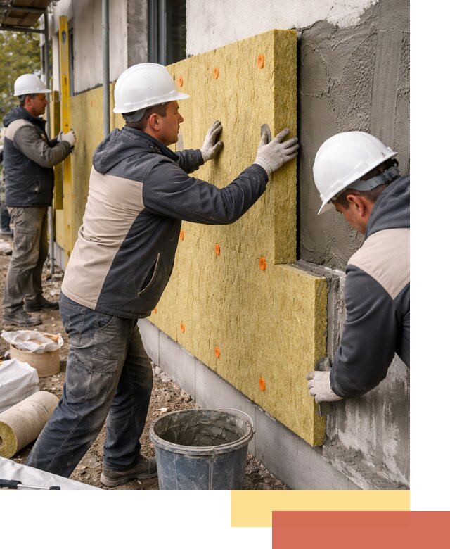 Утепление стен минватой в Сарапуле — тепло и звукоизоляция