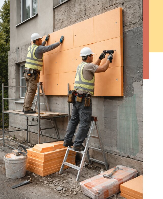 Утепление стен пеноплексом в Сарапуле от 1910 руб./м2 — быстро и недорого | ОТДЕЛОЧНИК-Срл