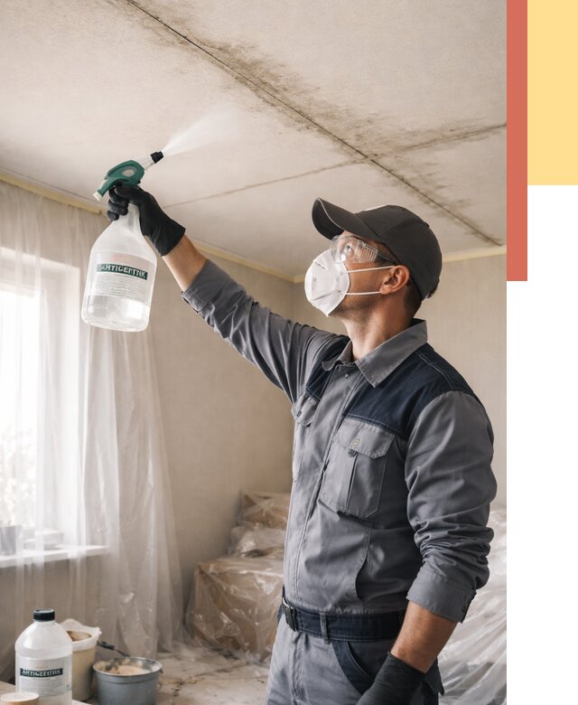 Антисептическая обработка потолка в Сарапуле от 2581 руб. | ОТДЕЛОЧНИК-Срл