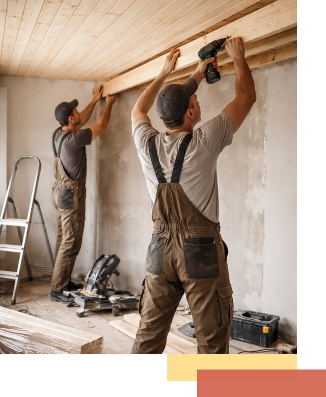 Монтаж потолка из вагонки в Сарапуле профессионально и аккуратно