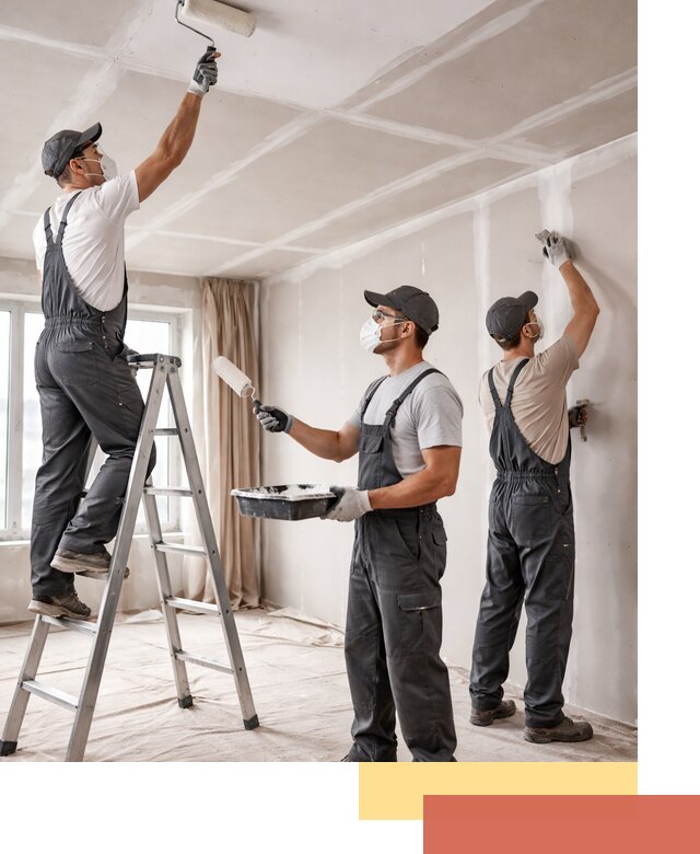 Покраска потолка из гипсокартона в Сарапуле качественно и недорого