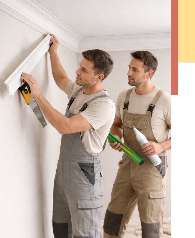 Монтаж потолочного плинтуса в Сарапуле от 2375 руб. — быстро и недорого | ОТДЕЛОЧНИК-Срл