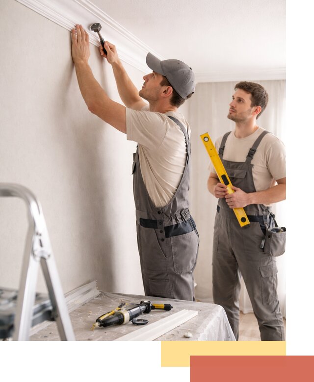 Монтаж потолочного плинтуса в Сарапуле качественно и быстро